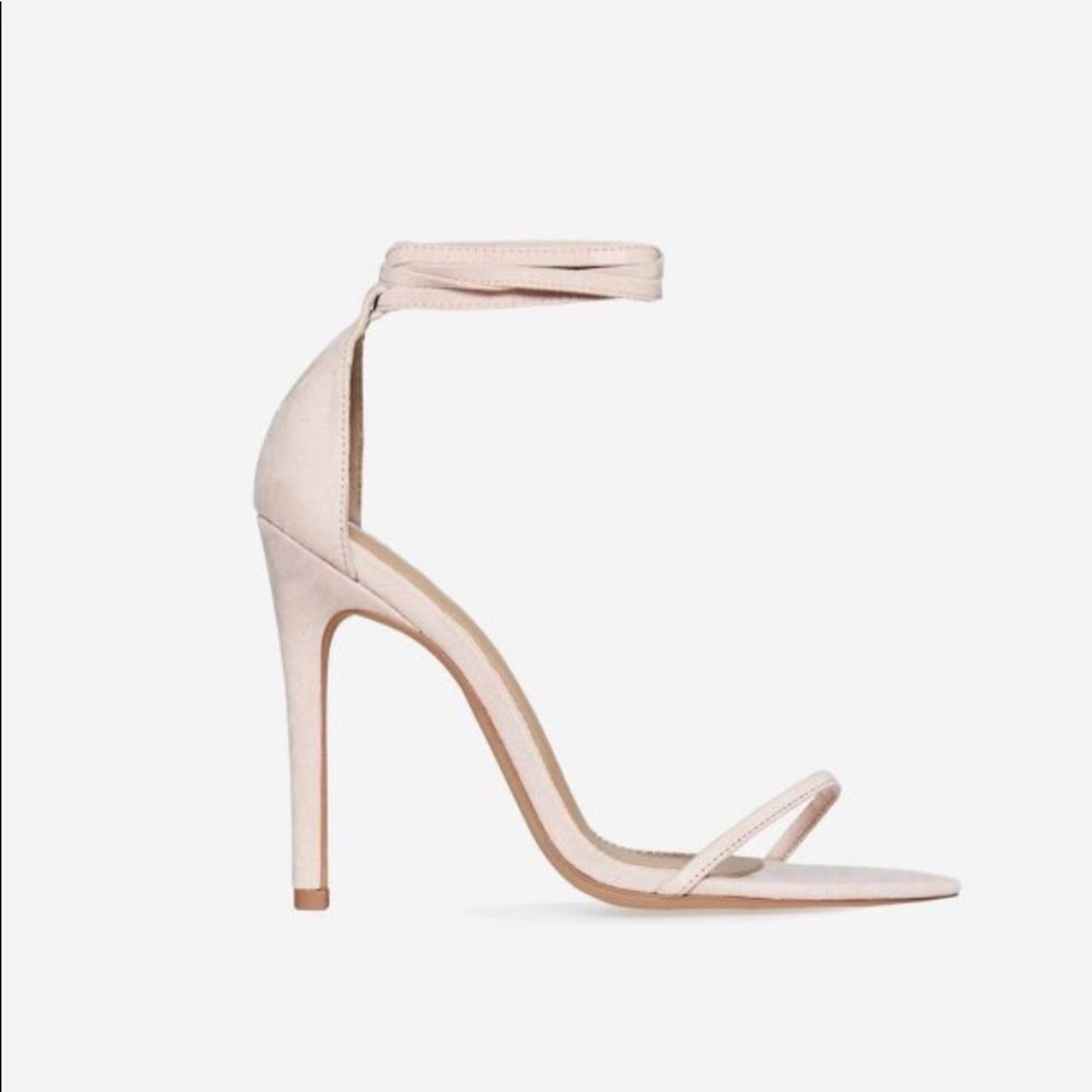 Ralley Lace Up Pointed Barely There